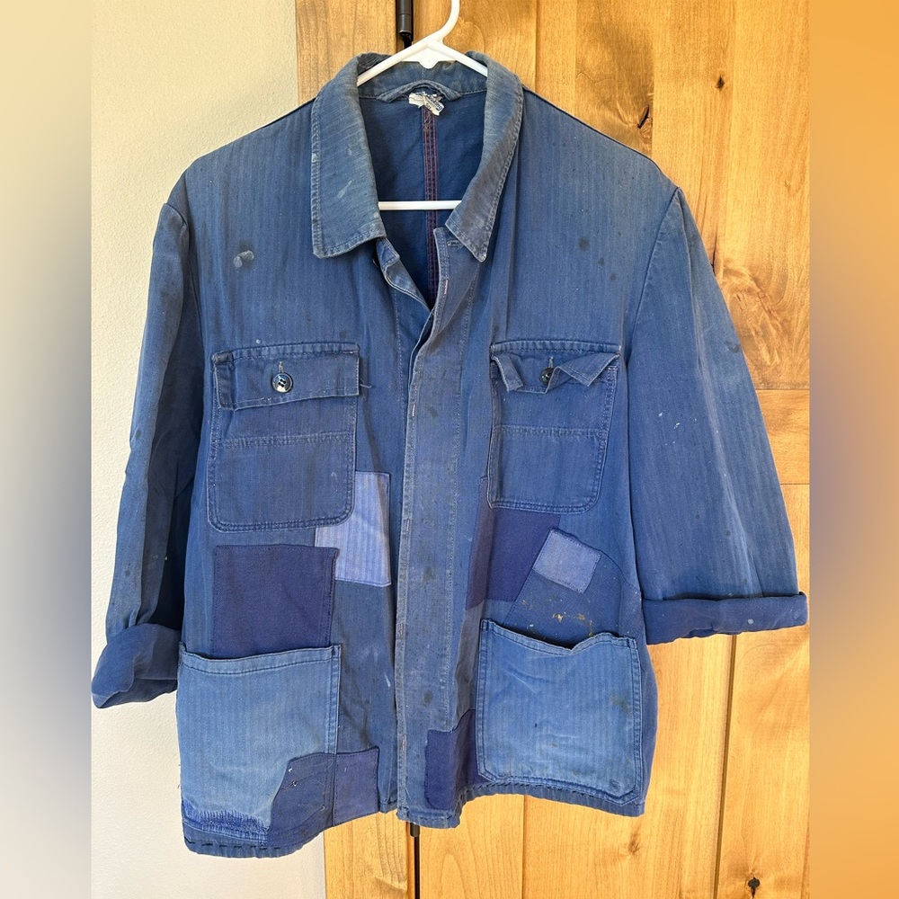 Vintage German painters coat